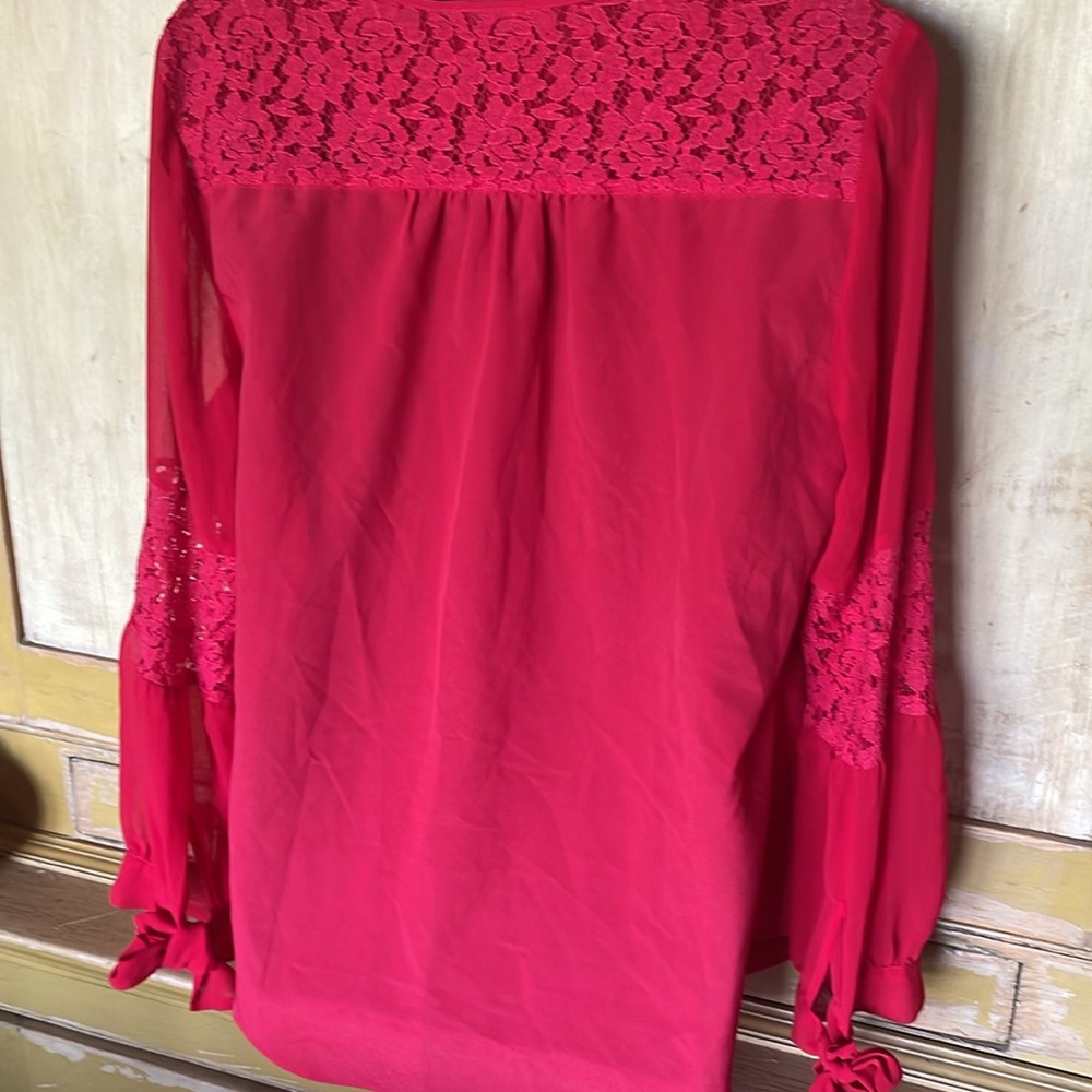 Red blouse - Picture 4 of 5